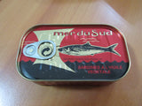 Sardines Maroc importées à Mayotte – Vente en gros carton 18 kg (Fiesta, Golden Fish, Mer du Sud)