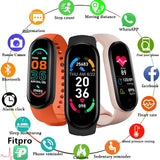 Bracelet Connecté Fitness M6 – Suivi Santé & Activités – Étanche IP67