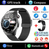 Montre Connectée AMOLED GPS – Appels Bluetooth – Étanche IP68