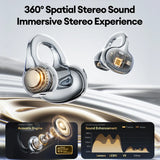 Lenovo LE302 – Écouteurs Bluetooth 6.0 à Clip d’Oreille – Sport & Hi-Fi – Autonomie 25h