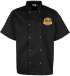 Veste de Cuisine Manches Courtes à Boutons Pression Hypo Kamp Gour Man