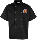 Veste de Cuisine Manches Courtes à Boutons Pression Hypo Kamp Gour Man