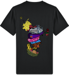 T-shirt Homme Tropikal Mayotte Equipage de Chapeau de Paille