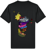 T-shirt Homme Tropikal Mayotte Equipage de Chapeau de Paille