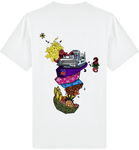T-shirt Homme Tropikal Mayotte Equipage de Chapeau de Paille