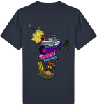 T-shirt Homme Tropikal Mayotte Equipage de Chapeau de Paille