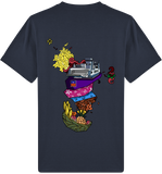T-shirt Homme Tropikal Mayotte Equipage de Chapeau de Paille