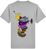 T-shirt Homme Tropikal Mayotte Equipage de Chapeau de Paille