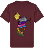 T-shirt Homme Tropikal Mayotte Equipage de Chapeau de Paille