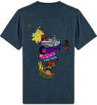 T-shirt Homme Tropikal Mayotte Equipage de Chapeau de Paille