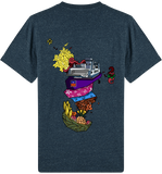 T-shirt Homme Tropikal Mayotte Equipage de Chapeau de Paille