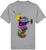 T-shirt Homme Tropikal Mayotte Equipage de Chapeau de Paille