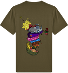 T-shirt Homme Tropikal Mayotte Equipage de Chapeau de Paille