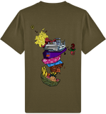 T-shirt Homme Tropikal Mayotte Equipage de Chapeau de Paille