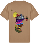 T-shirt Homme Tropikal Mayotte Equipage de Chapeau de Paille