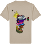 T-shirt Homme Tropikal Mayotte Equipage de Chapeau de Paille