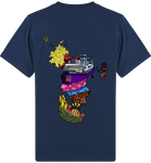 T-shirt Homme Tropikal Mayotte Equipage de Chapeau de Paille