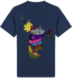 T-shirt Homme Tropikal Mayotte Equipage de Chapeau de Paille