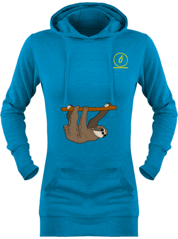 Sweat Long à Capuche Femme Tendance Ô Paresseux