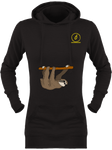 Sweat Long à Capuche Femme Tendance Ô Paresseux