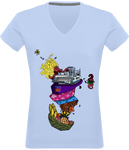 T-shirt Femme Tropikal Mayotte