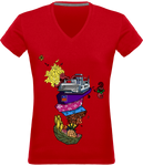 T-shirt Femme Tropikal Mayotte