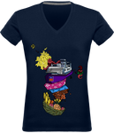 T-shirt Femme Tropikal Mayotte
