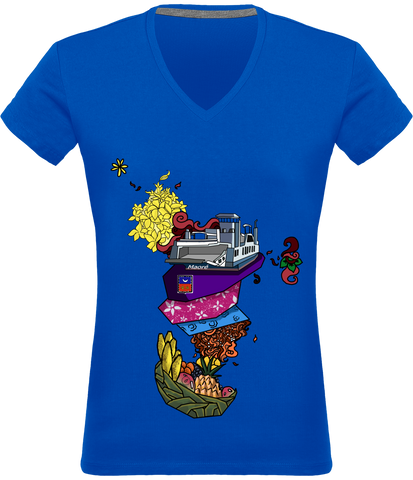 T-shirt Femme Tropikal Mayotte