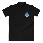 Polo Brodé pour Femme Maji Azur