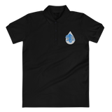 Polo Brodé pour Femme Maji Azur