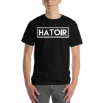 T-shirt à Manches Courtes Hatoir Noir Cadré