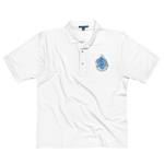 Polo Brodé Homme Maji Azur