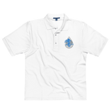 Polo Brodé Homme Maji Azur