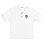 Polo Brodé Homme Maji Azur
