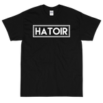 T-shirt à Manches Courtes Hatoir Noir Cadré