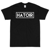T-shirt à Manches Courtes Hatoir Noir Cadré