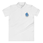 Polo Brodé pour Femme Maji Azur