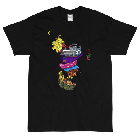 T-shirt Tropikal Mayotte Djavera Night