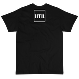 T-shirt à Manches Courtes Hatoir Noir Cadré