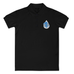 Polo Brodé pour Femme Maji Azur
