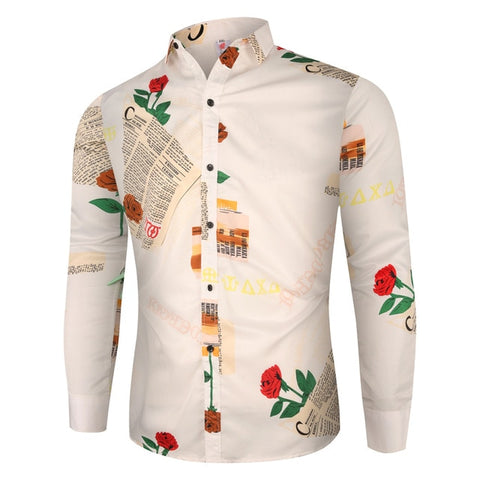 Chemise Fleur Rose de Luxe