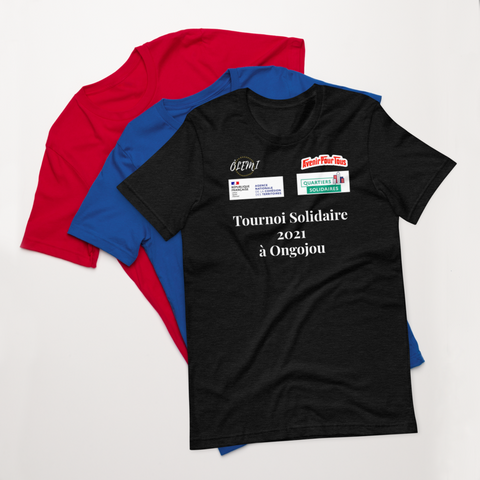 T-shirt Tournoi Solidaire 2021